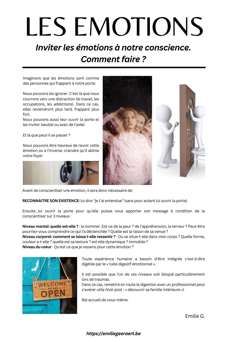 Comment conscientiser nos émotions ?